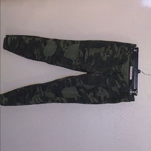 distressed camo pants